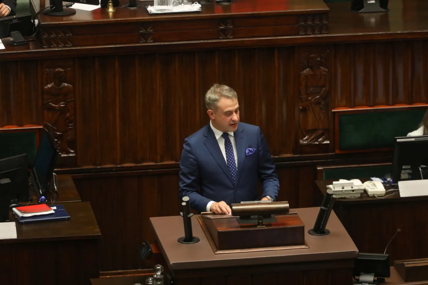 Gawkowski: Usnarz Górny nie spadł z nieba. Rząd PiS go wykreował na spółkę z reżimem Łukaszenki