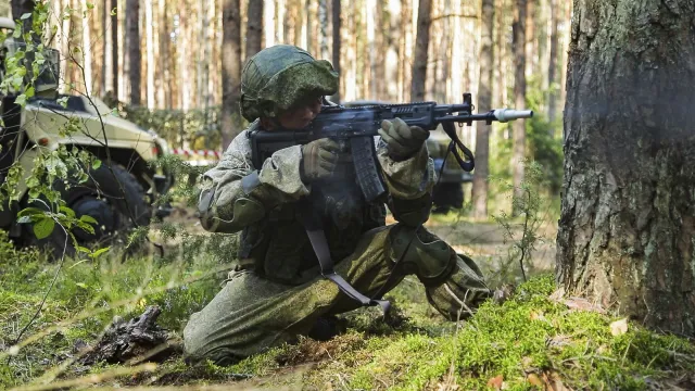 Rosyjska armia ćwiczyła desant i niszczenie okrętów na manewrach Zapad w obwodzie kaliningradzkim