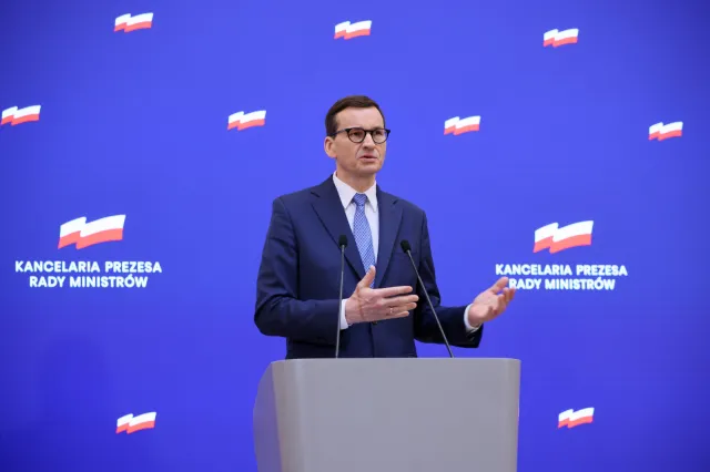 W KPRM trwa spotkanie premiera z z liderami ugrupowań parlamentarnych ws. Ukrainy