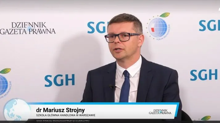 Raport SGH i Forum Ekonomicznego. Strojny: - To najważniejsza taka publikacja w Europie Środkowo-Wschodniej