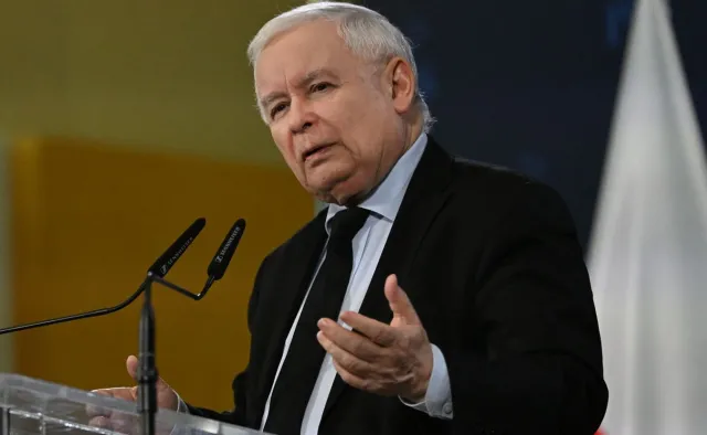 Kaczyński: Mamy u nas "partię polską" i "partię niemiecką" i wygrać musi "partia polska"