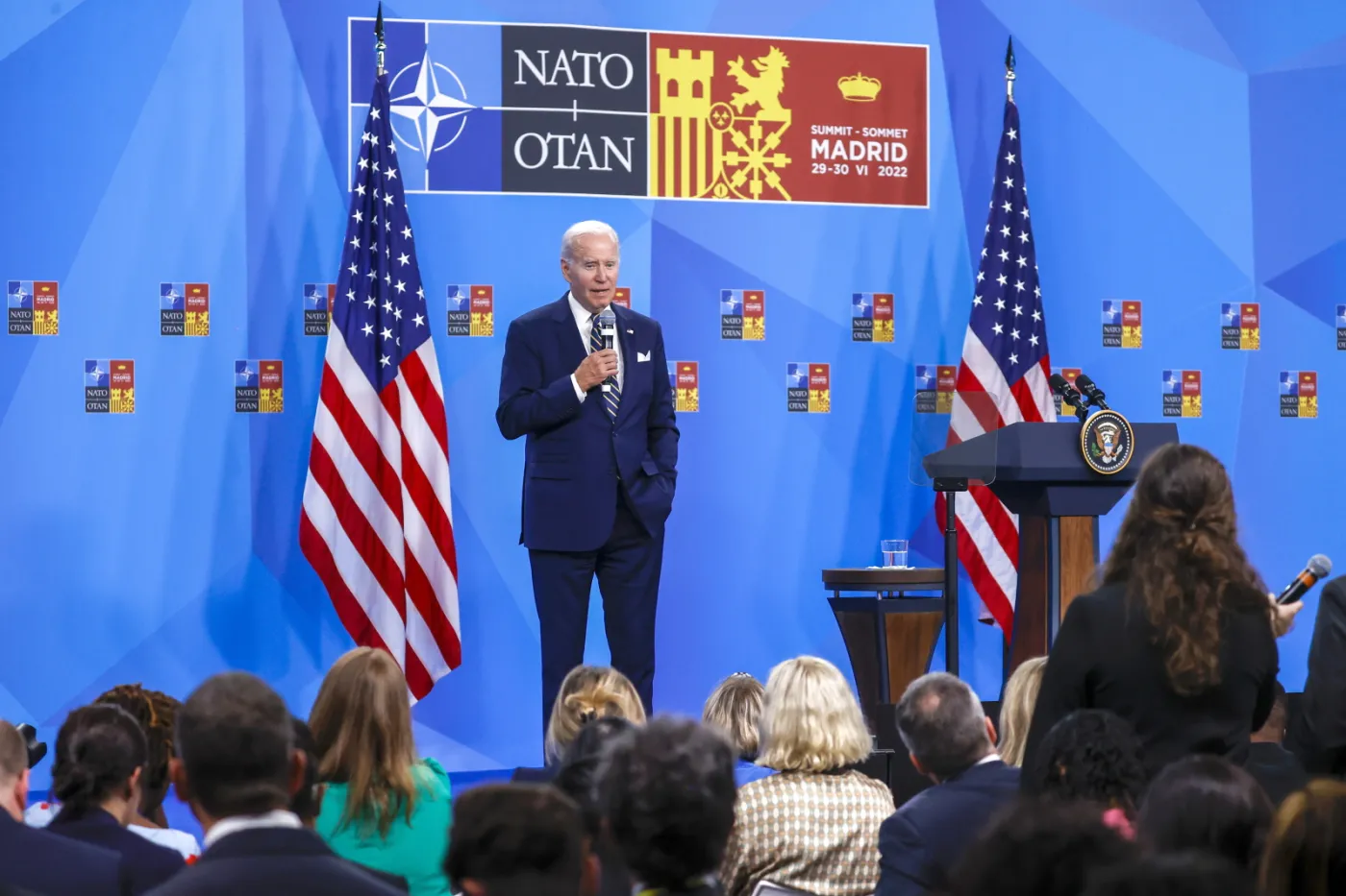 Biden: USA i NATO będą wspierać Ukrainę tak długo, jak będzie trzeba, by nie została pokonana przez Rosję