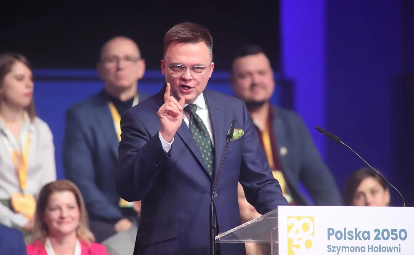 Szymon Hołownia wybrany na przewodniczącego Polski 2050