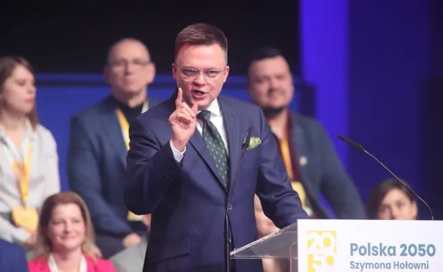Szymon Hołownia wybrany na przewodniczącego Polski 2050