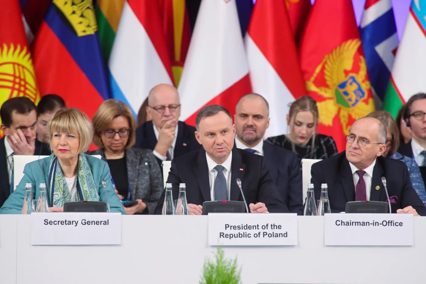 Prezydent otworzył sesję OBWE: Tylko sami Ukraińcy mają prawo decydować o przyszłości swojego kraju