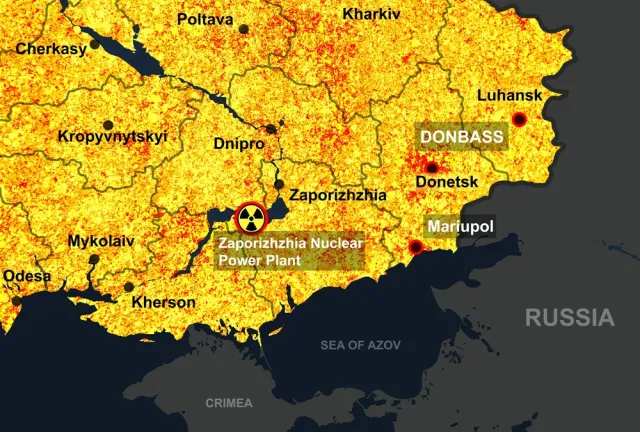Rosyjski atak rakietowy na Zaporoże
