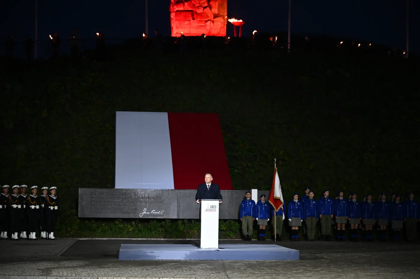 Prezydent na Westerplatte: Wolność nie utrzyma się sama. Nikt nam nie da jej w prezencie