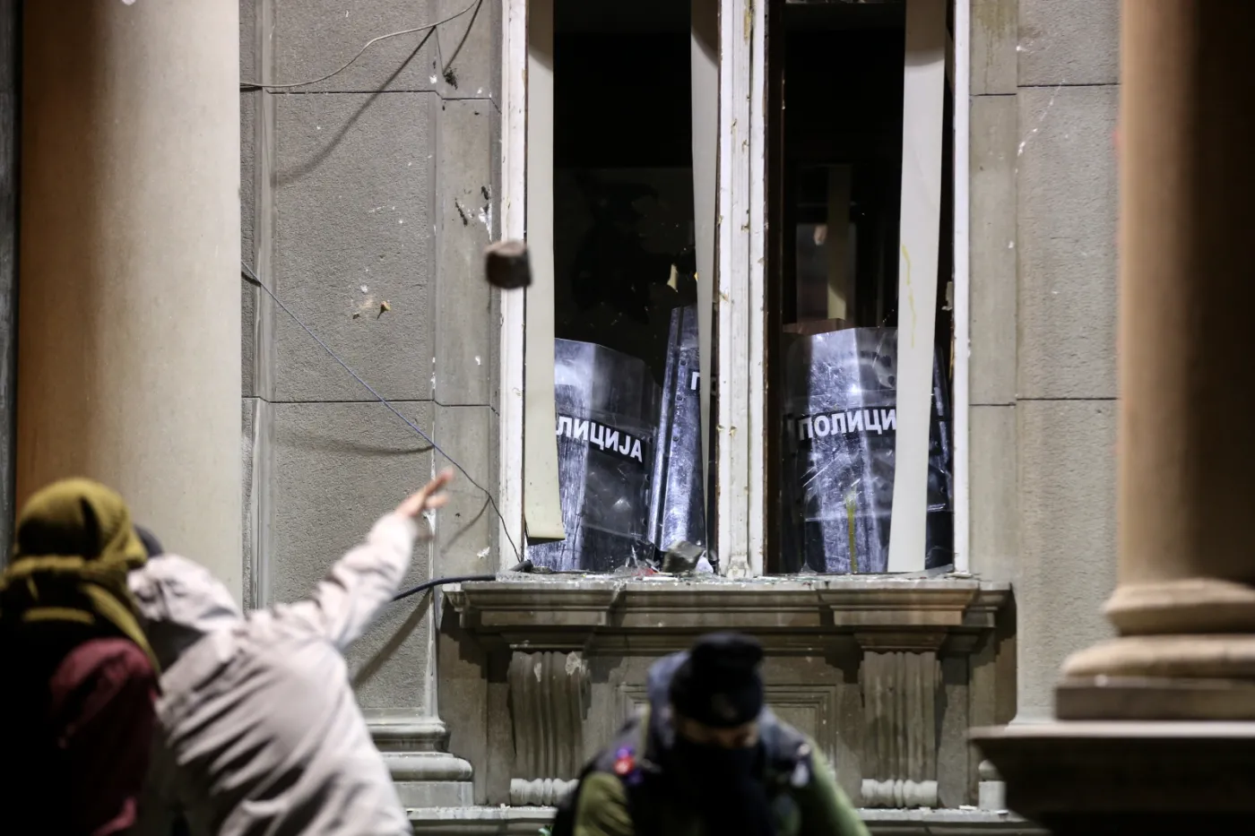 Rosyjskie służby rozpracowywały demonstrantów w Belgradzie