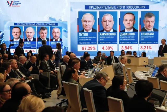 Putin z niewiarygodnymi wynikami wyborczymi. Ekspert: Typowe dla państw byłego ZSRR