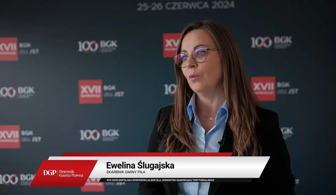 Ewelina Ślugajska, skarbnik gminy Piła