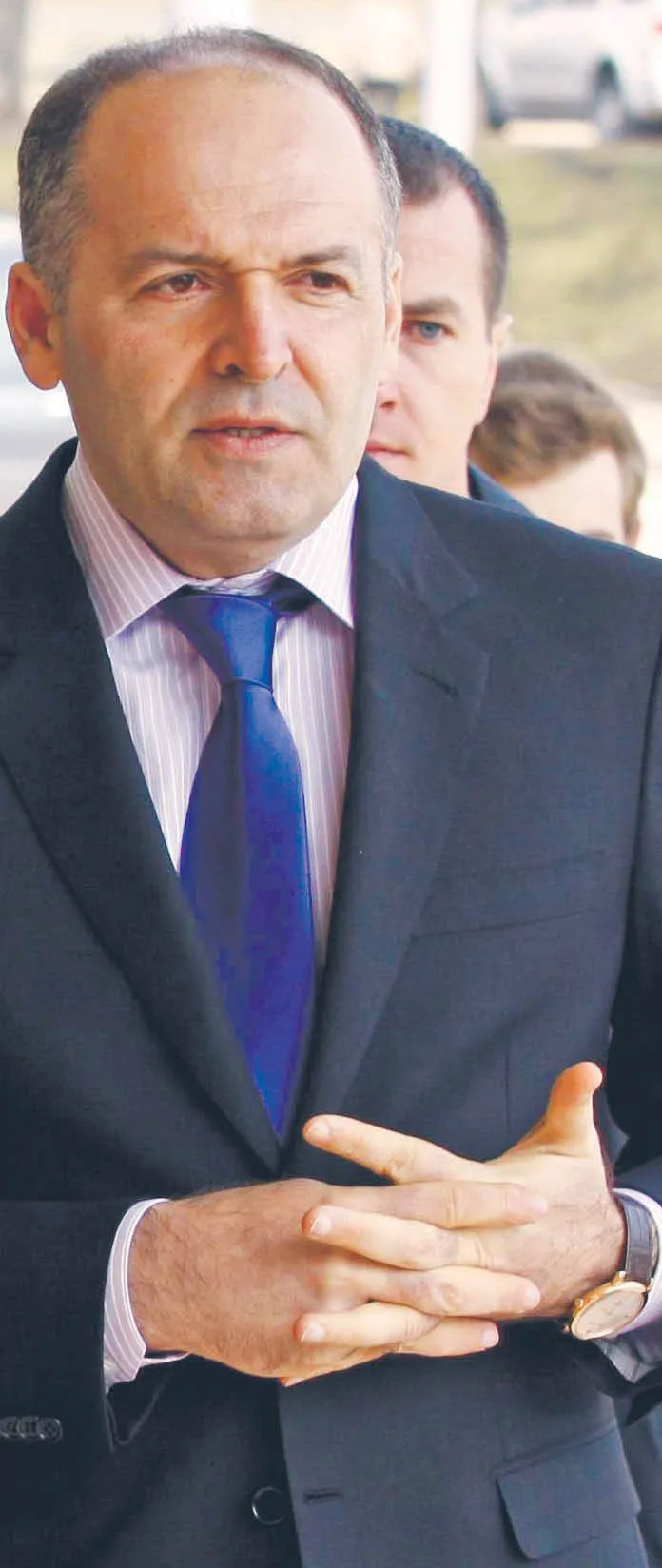Człowiek Trumpa   z ukraińskimi pieniędzmi