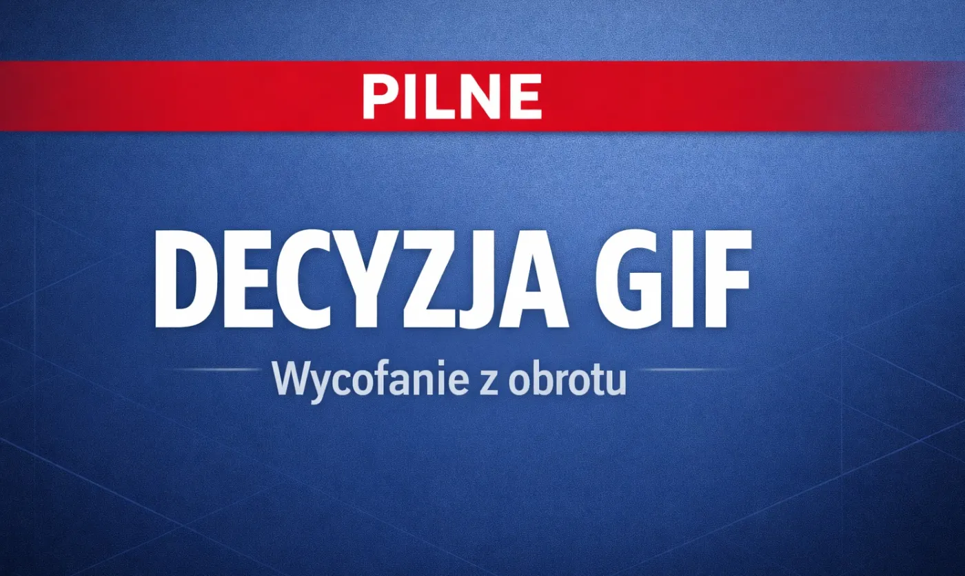 Ostrzeżenie GIF: Lek przeciwbólowy i przeciwzapalny wycofany z aptek. Rygor natychmiastowej wykonalności [SERIE]