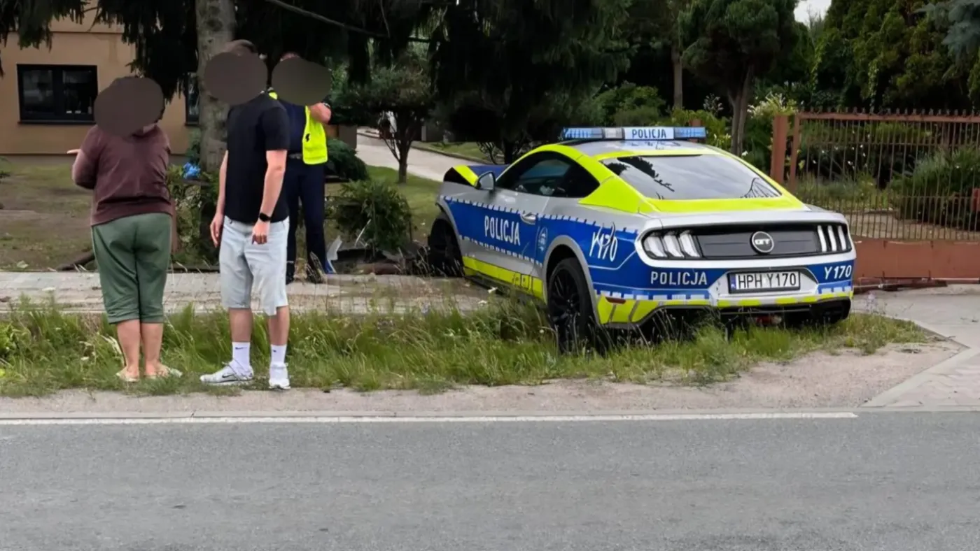 Policyjny Mustang