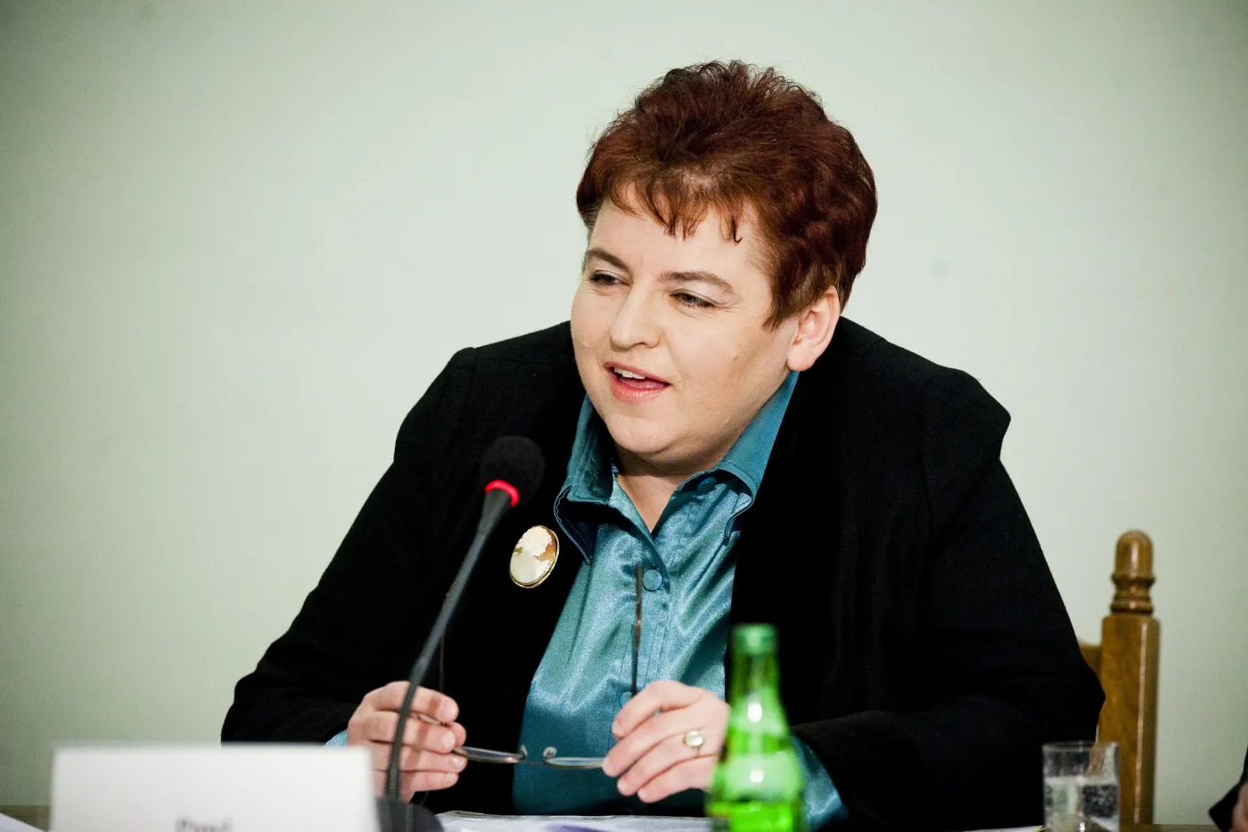 Marzena Wróbel złamała dyscyplinę partyjną. Nie jest już wiceprzewodniczącą SP