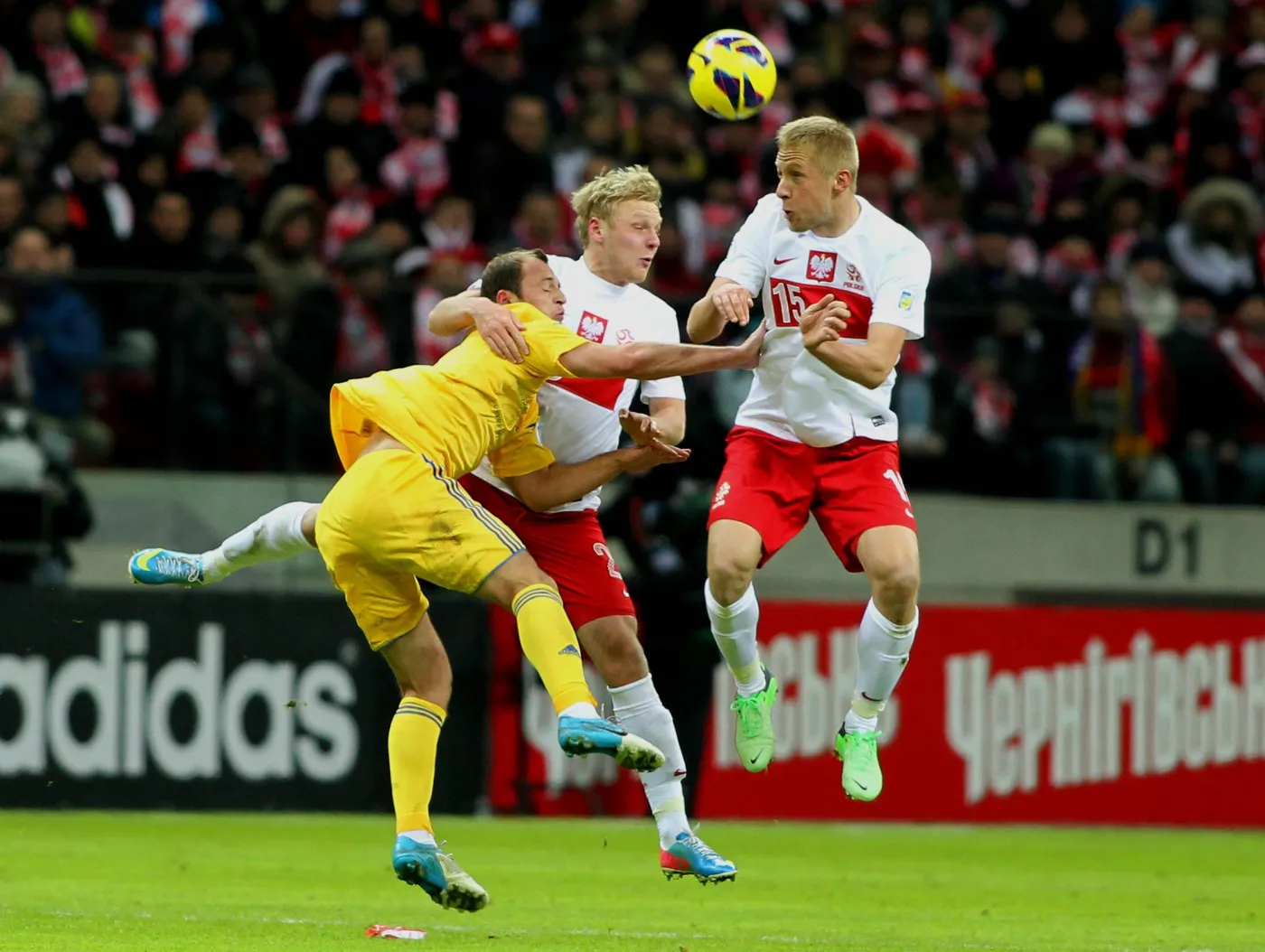 Eliminacje do MŚ w Brazylii: Polska przegrała mecz z Ukrainą 1:3. Żegnaj Brazylio?