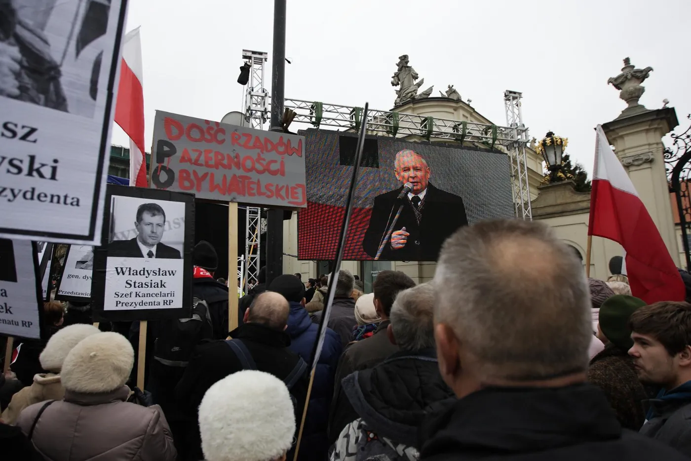 Przemówienie Jarosława Kaczyńskiego: Dożyjemy Polski, w której będą stawały pomniki ofiar katastrofy smoleńskiej