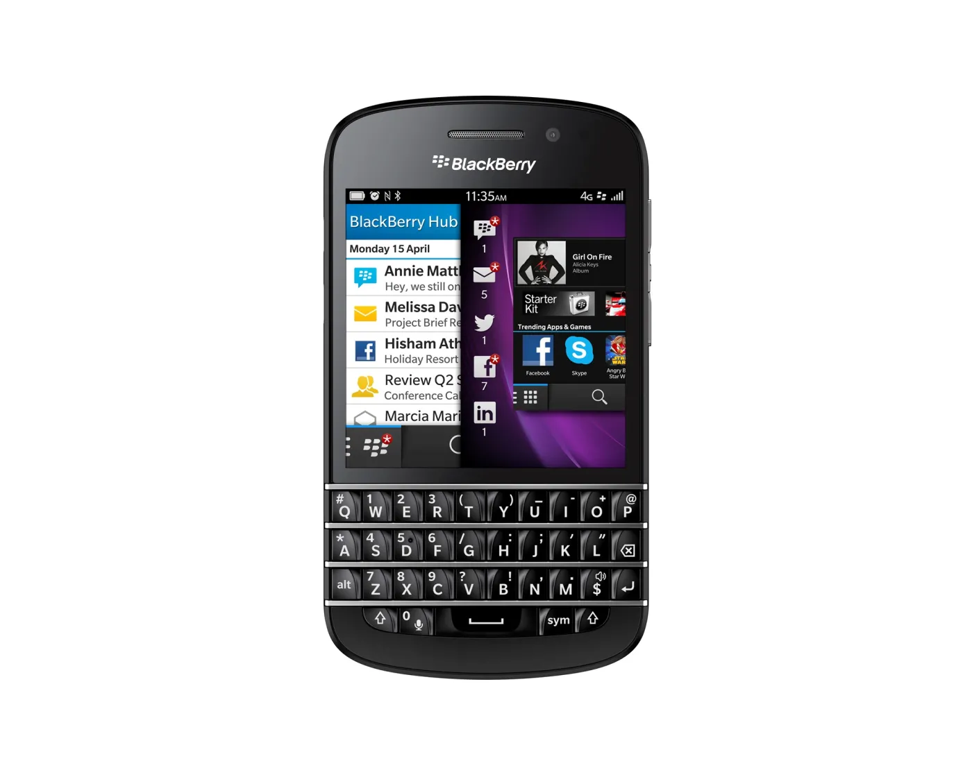 BlackBerry Q10 - powiew klasyki