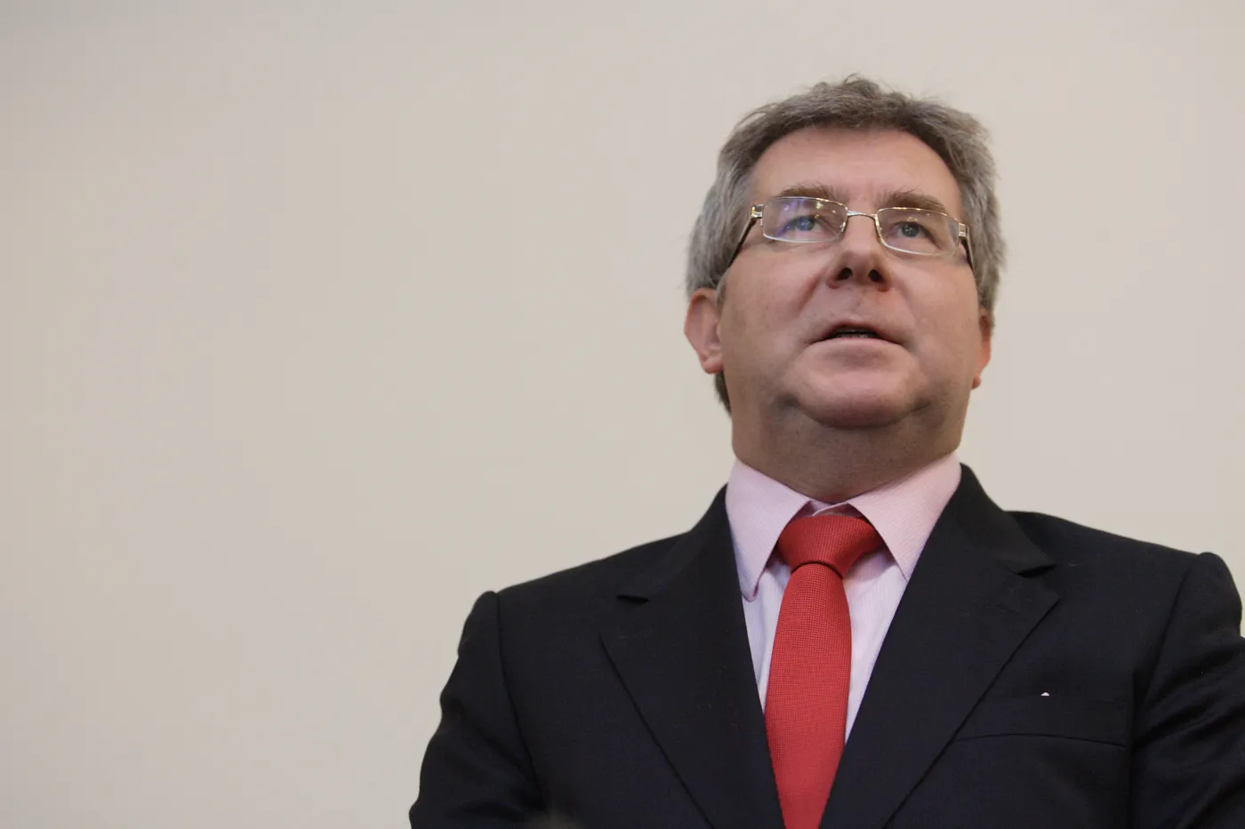 Czarnecki nie wpuszczony na RBN - chciał wejść za Kaczyńskiego