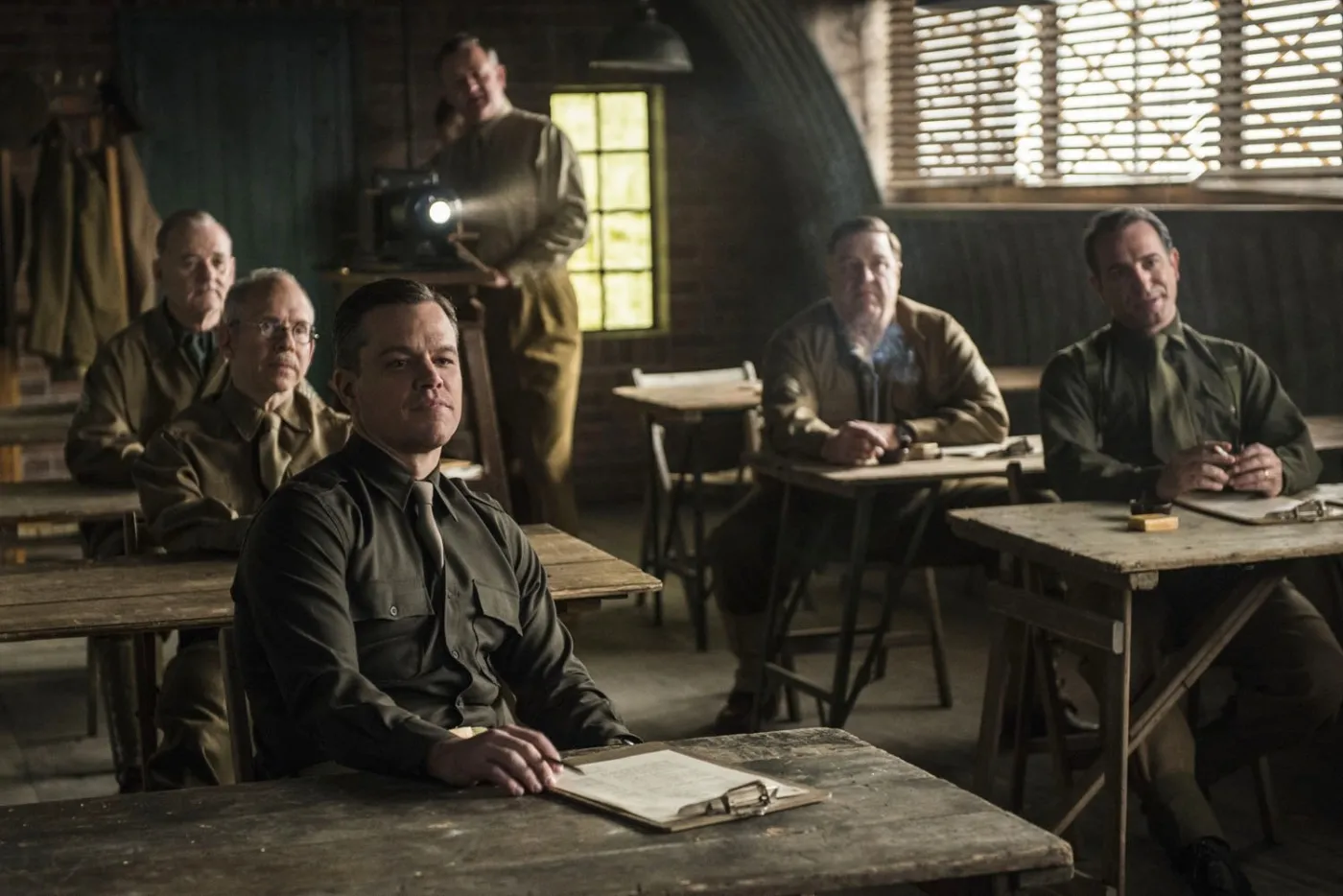 Bill Murray, Bob Balaban, Matt Damon, Hugh Bonneville, John Goodman, Jean Dujardin