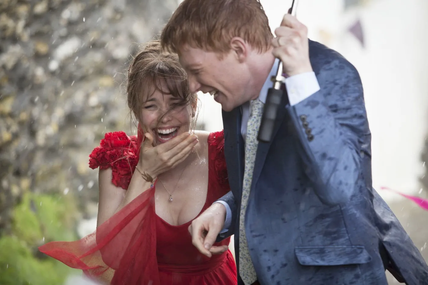 Domhnall Gleeson i Rachel McAdams w filmie "About Time"