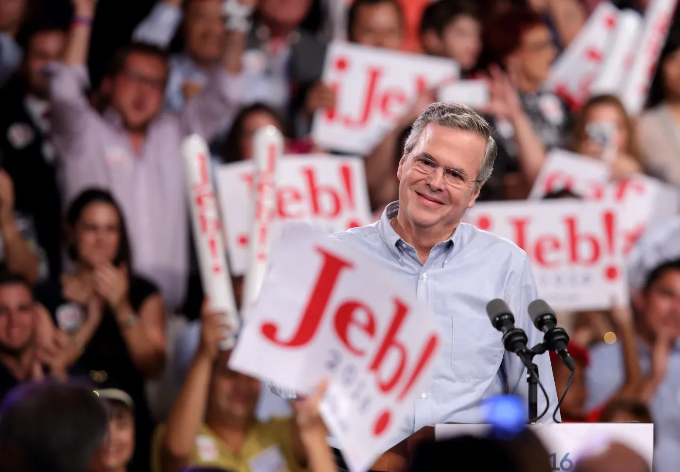 Jeb Bush,  EPA/CRISTOBAL HERRERA Dostawca: PAP/EPA.