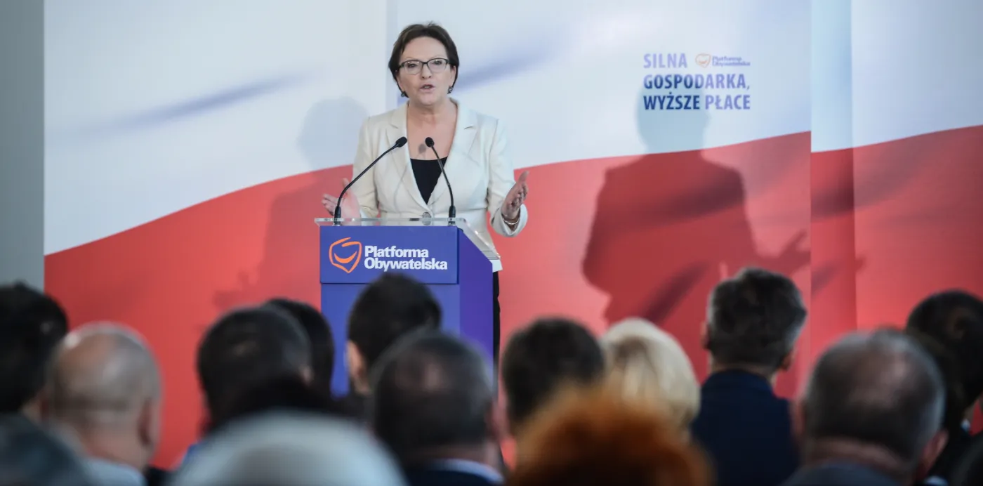  Przebywająca, w woj. lubuskim premier Ewa Kopacz , PAP/Jakub Kamiński