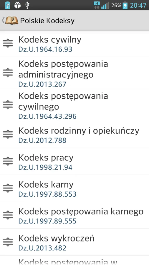 Polskie kodeksy