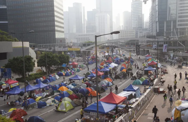 Hong Kong: w czasie zamieszek zatrzymano 45 osób