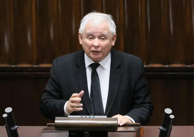 Jarosław Kaczyński: UE stosuje brutalny język wobec Polski. Kto nas atakuje, nie wygra