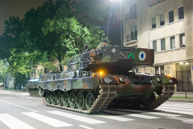 Pożar w czołgu polskiej armii. Co pokonało leoparda?