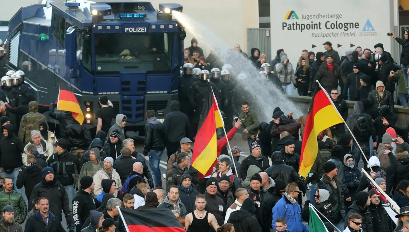 Niemcy: Zamieszki na demonstracji w Kolonii
