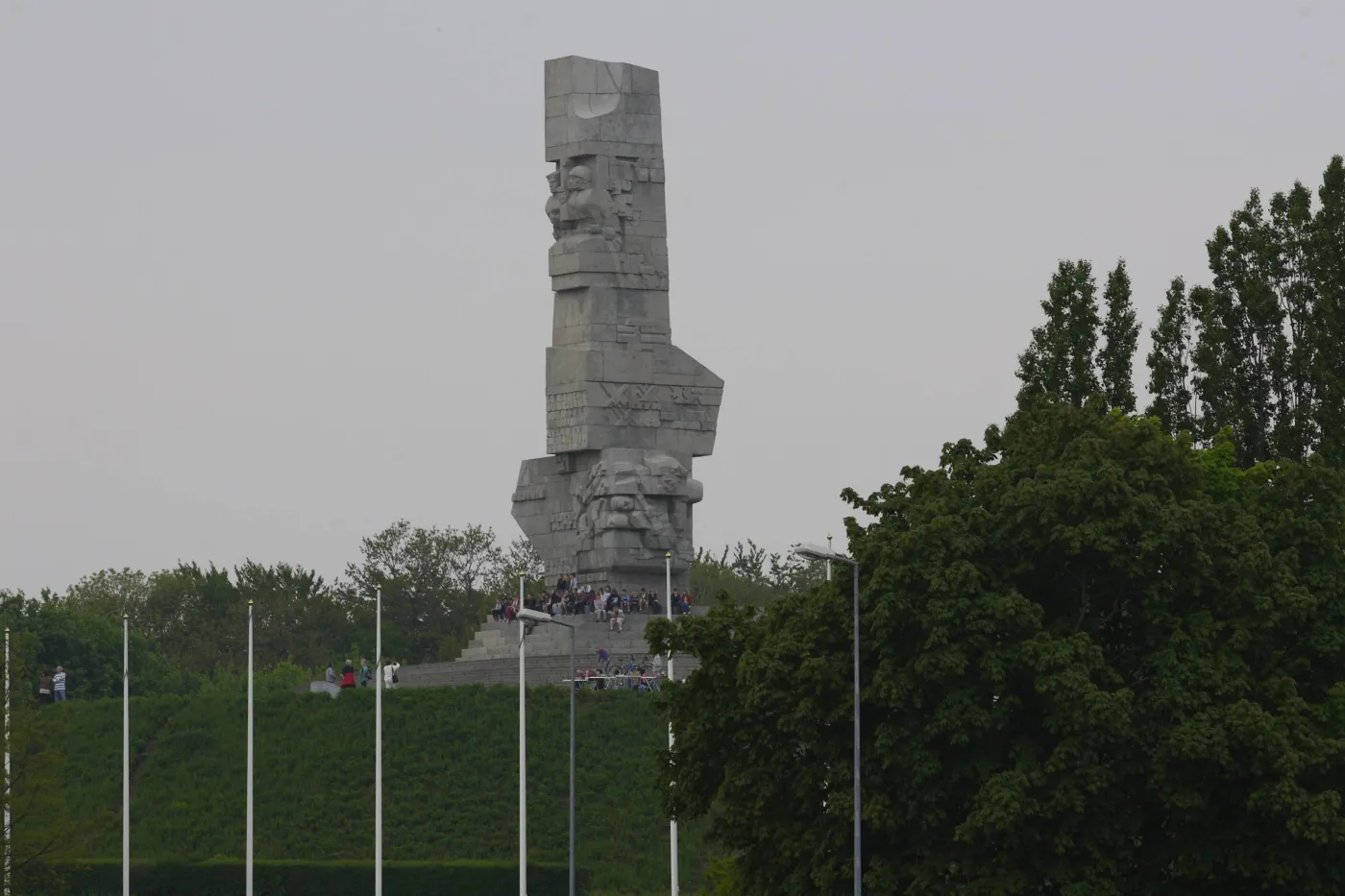 Pomnik na Westerplatte. Fot. Michał Fludra/NEWSPIX.PL