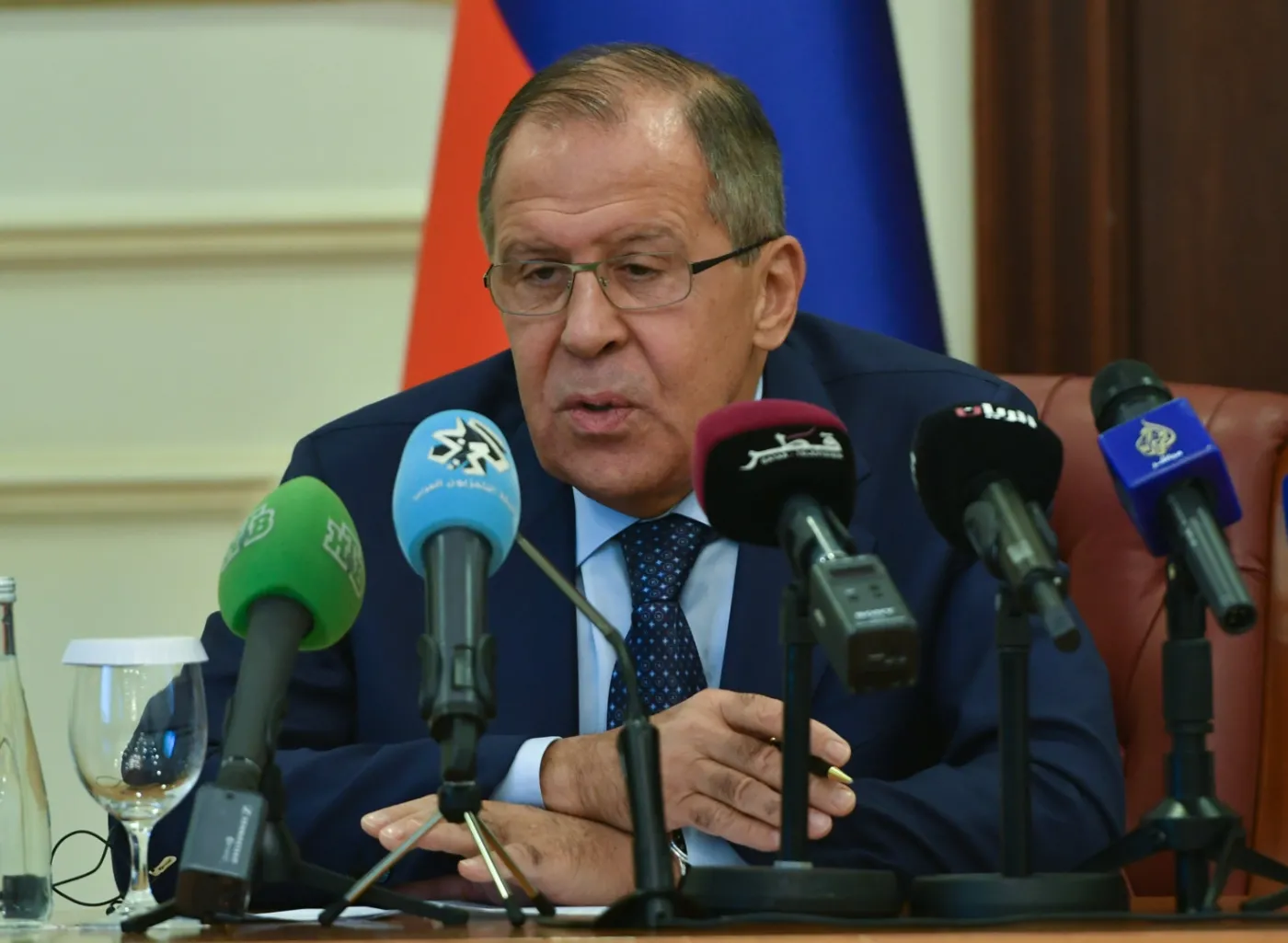 Ławrow: W Syrii dochodzi do prowokacji wymierzonych w siły rosyjskie