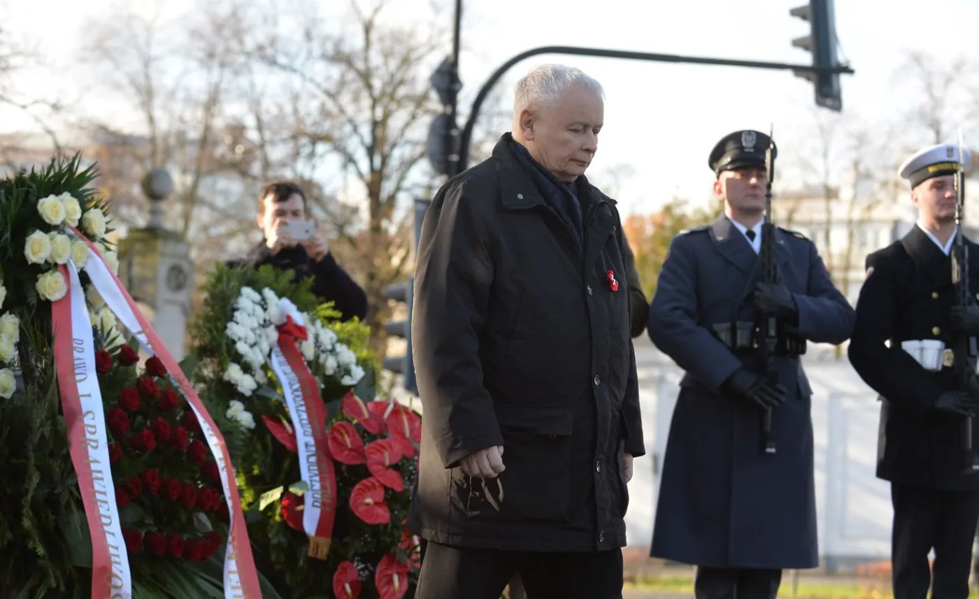 Kaczyński: Mamy czas dobrej zmiany, wielkiej szansy i odbudowy wartości