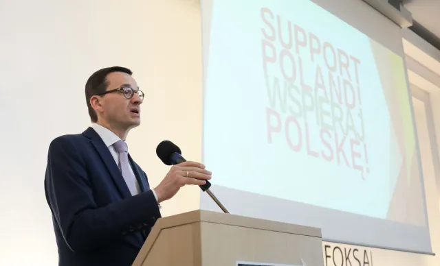 Morawiecki: Najbardziej naturalne byłoby zniesienie limitu składek na ZUS od 2019 r.
