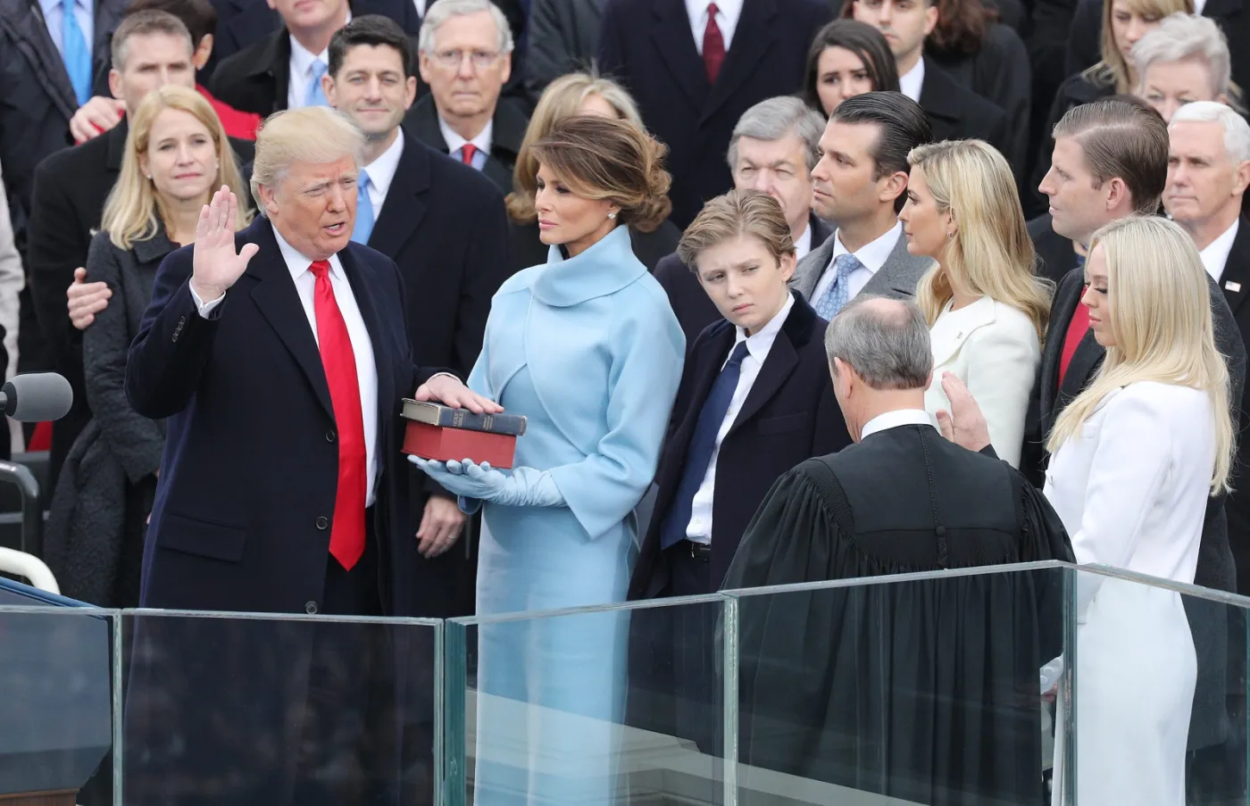 zaprzysiężenie D.Trumpa