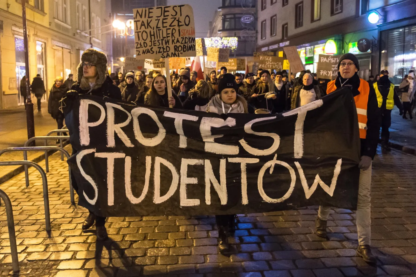 protest studentów