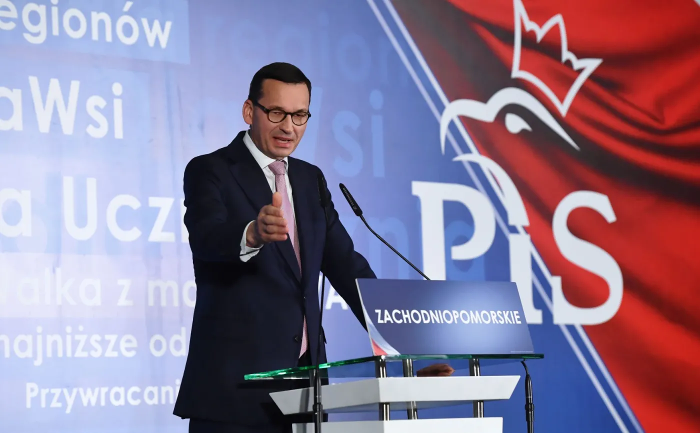 Wystąpienie Morawieckiego w Szczecinie: Od przemysłu stoczniowego do "zakonnicy już przysłowiowej, niepełnosprawnej, przejechanej na pasach"