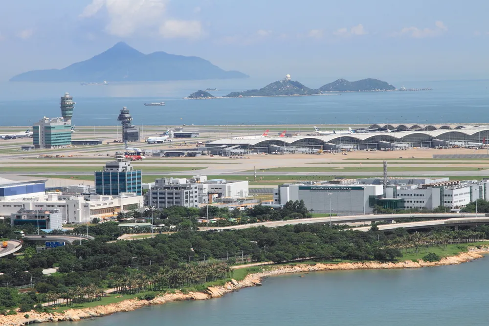 lotnisko, Hong Kong