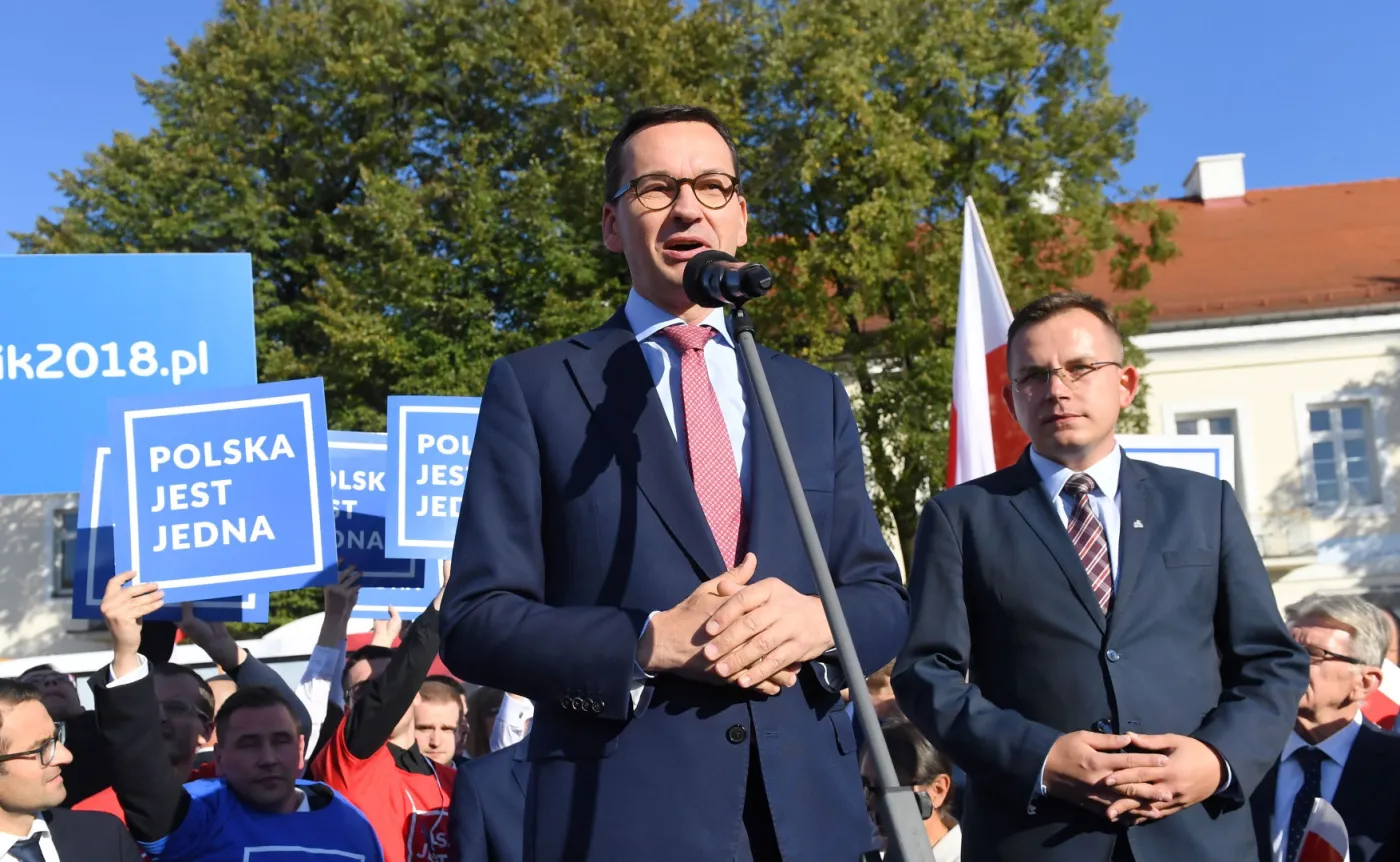Morawiecki: W wyborach samorządowych wybierzemy między Polską rozwoju a zastoju
