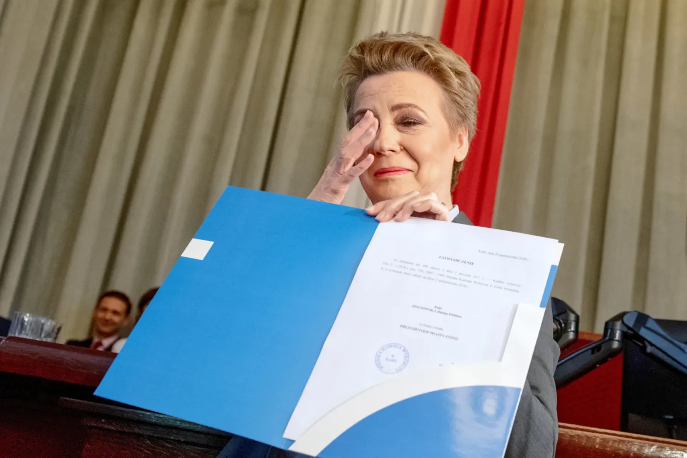 Hanna Zdanowska zaprzysiężona na prezydenta Łodzi
