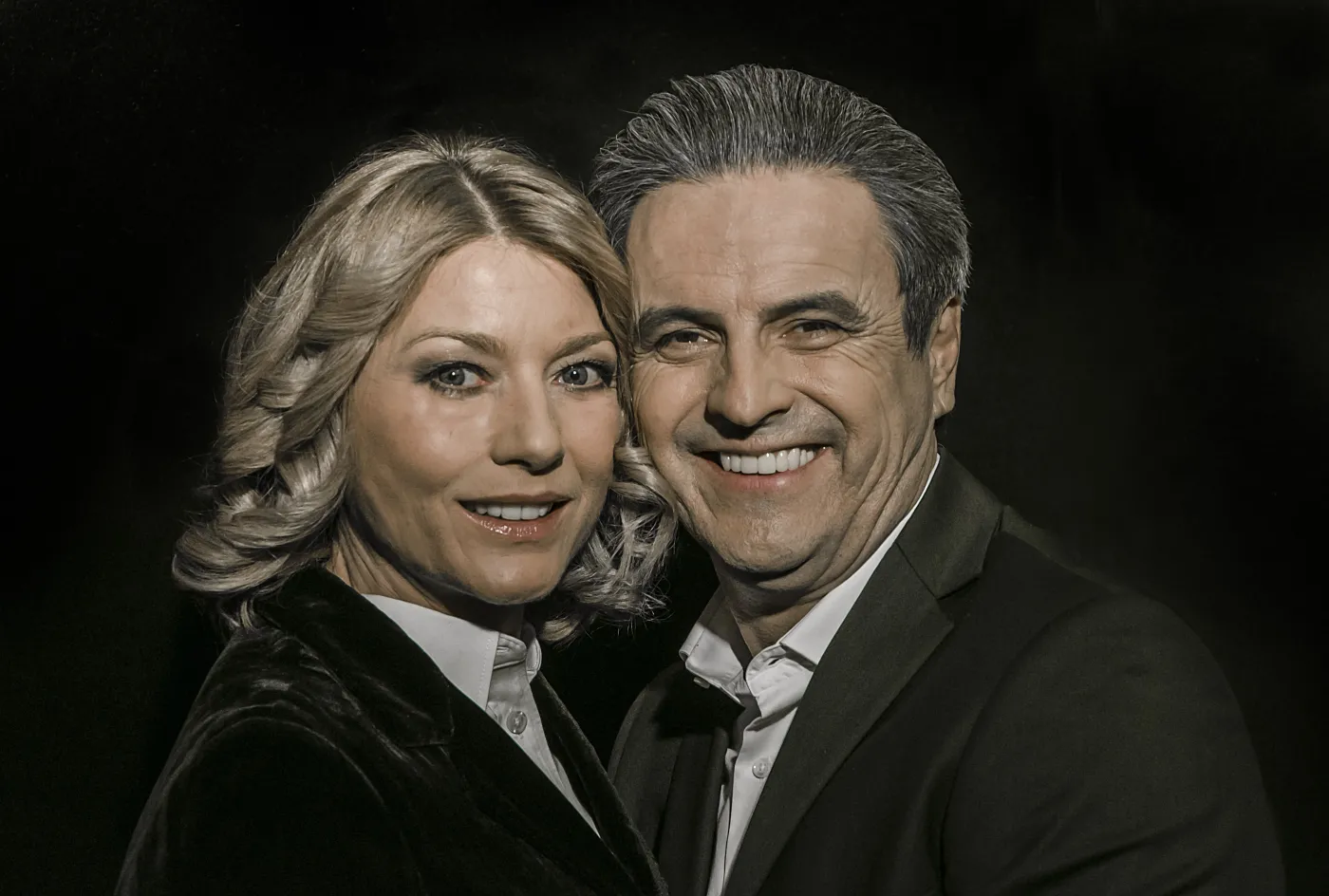 „Akompaniator" w reż. Adama Sajnuka na scenie Teatru WARSawy, fot. Monika Siwak
