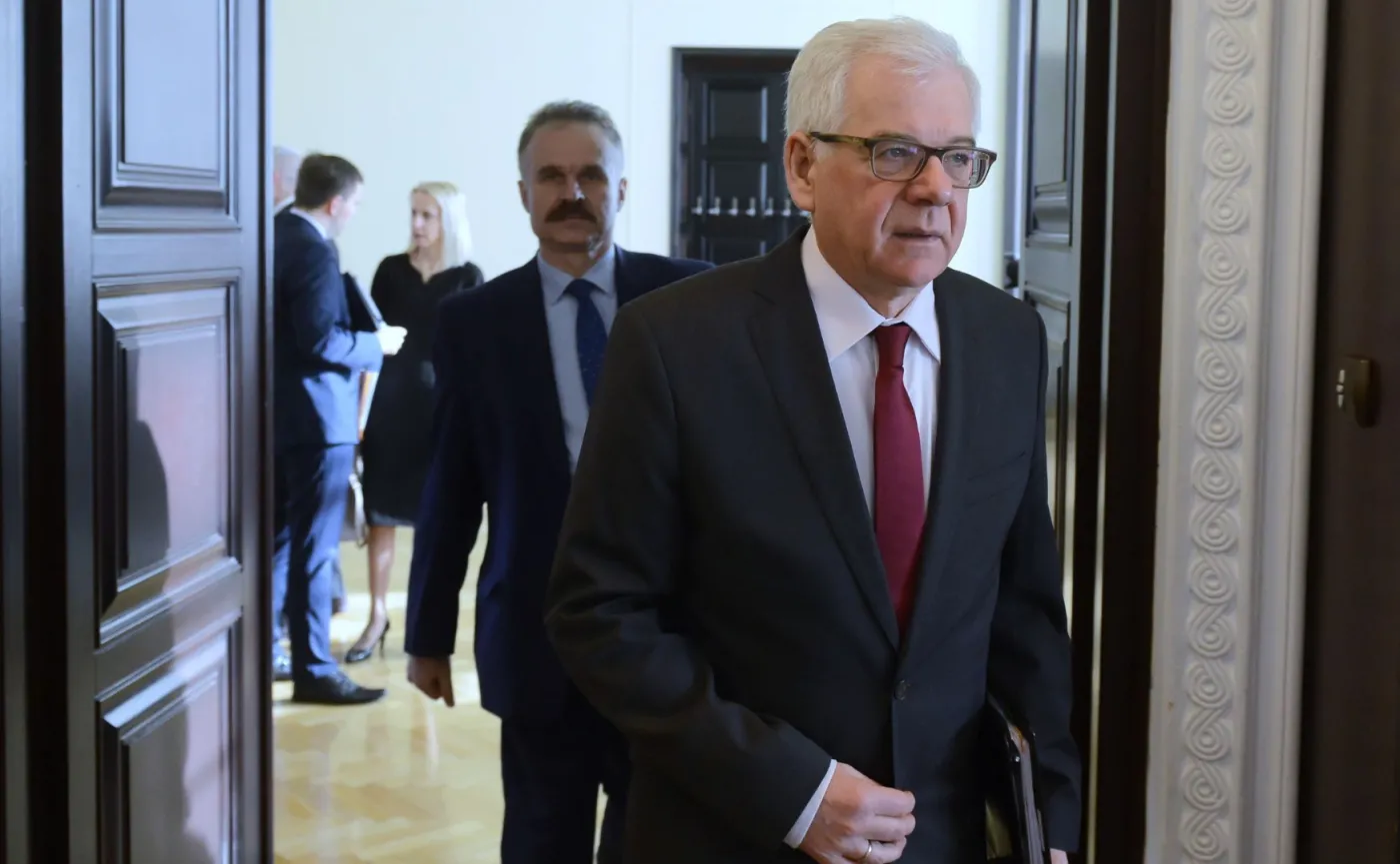 Czaputowicz: Ciągle oczekujemy wycofania się szefa MSZ Izraela ze swoich słów