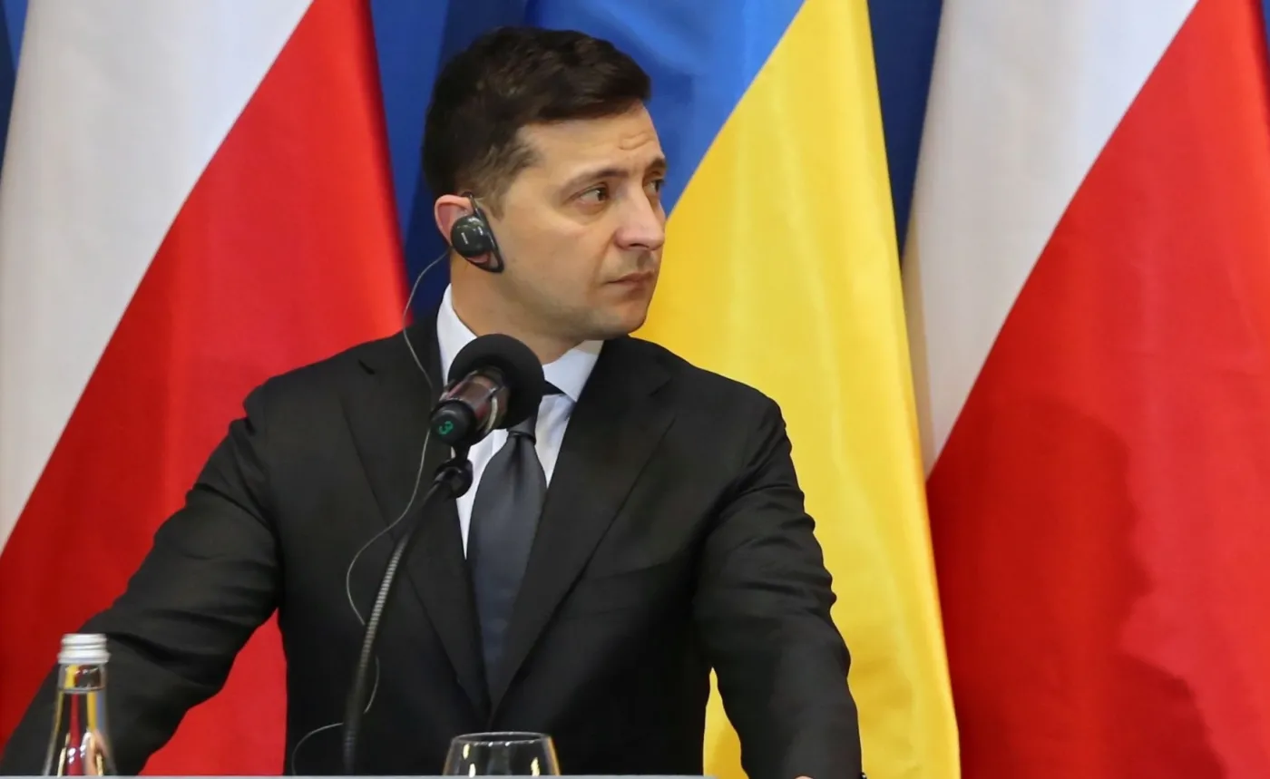 Mniej niż połowa Ukraińców ufa prezydentowi Zełenskiemu [SONDAŻ]