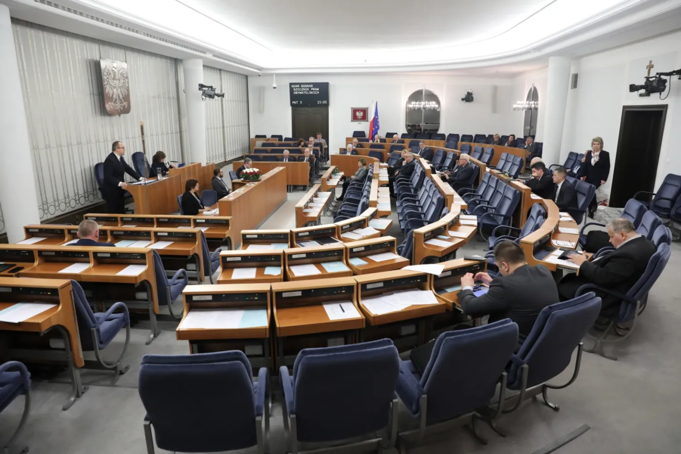 Senat przyjął uchwałę w sprawie sądownictwa. Domaga się zaprzestania represji wobec sędziów