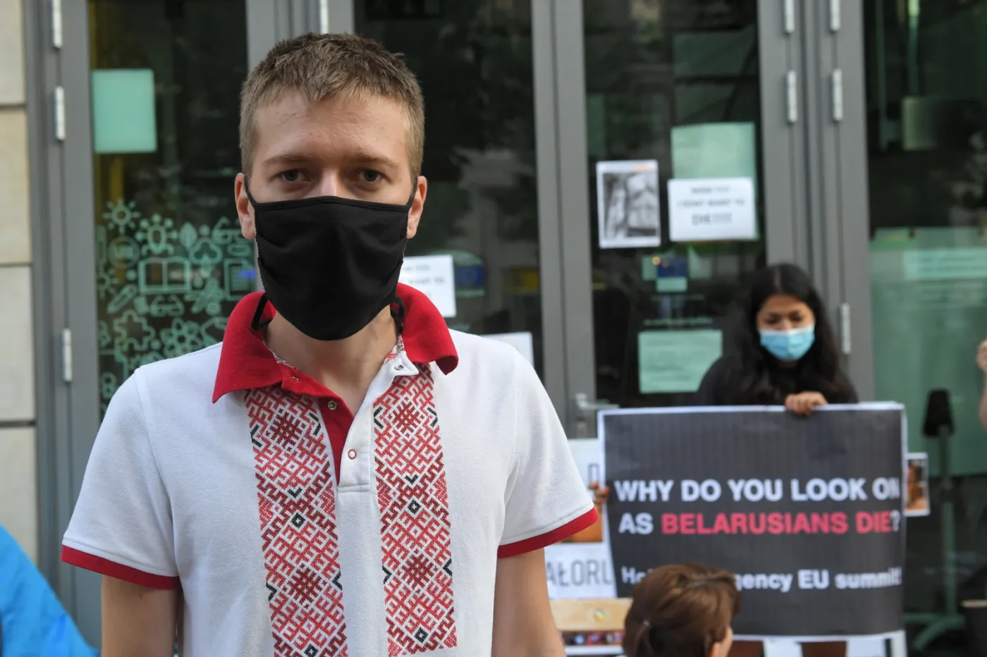 Białorusin rozpoczął strajk głodowy pod biurem PE w Warszawie. Domaga się reakcji unijnych władz