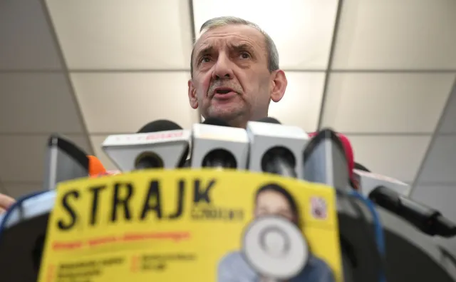 "To była niegrzeczna i obraźliwa wypowiedź". Broniarz o słowach Szczerskiego na temat strajku nauczycieli