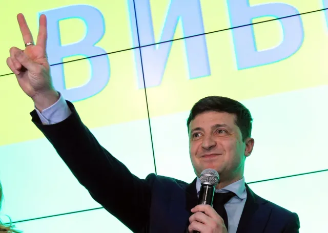 Wybory na Ukrainie: Zełenski to niepewność dla Moskwy i Brukseli