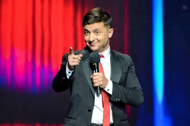 Zełenski - ukraiński Ronald Reagan?
