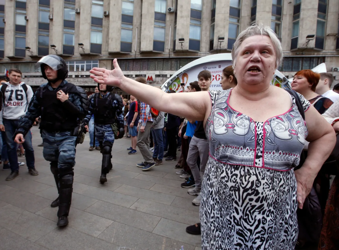 Moskwianie protestują. Nie zgadzają się z decyzjami władz